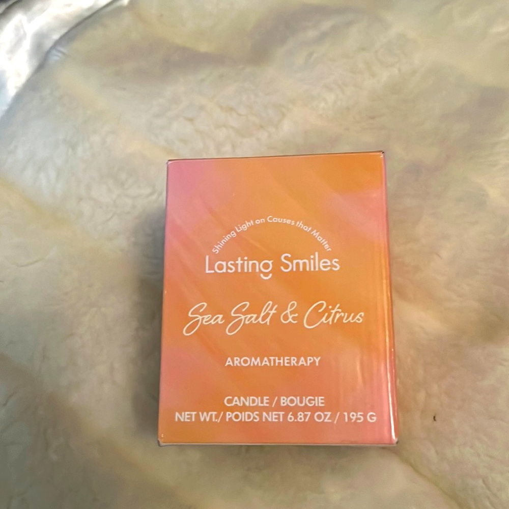 Sea Salt & Citrus Aromatherapy Candle